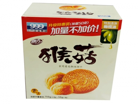 三九猴菇饼干（750g原味）