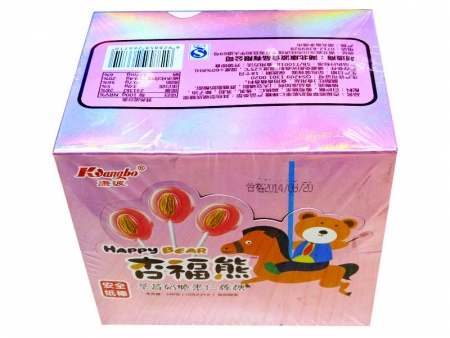 杏福熊24支棒糖（草莓牛奶）