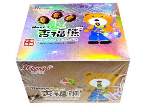 杏福熊24支棒糖（巧克力香草）