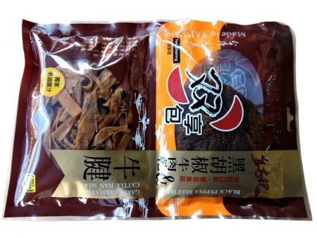 台湾金安记双享包（牛肉&牛健片）